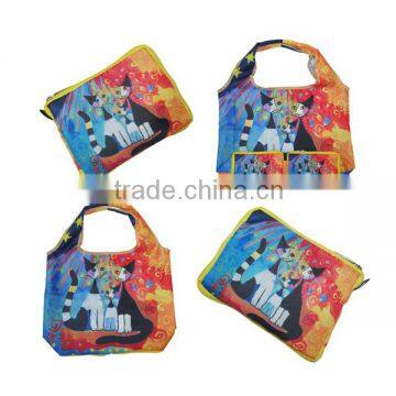 custom made printed Recyclable eco bag/ eco fridendly shopping bag/ printed shopping bag