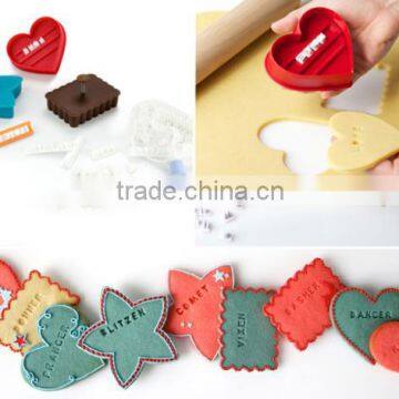 Hot Selling Promotional Gift 3d cookie cutter