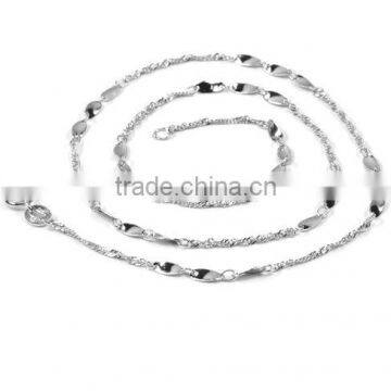 925 Silver Machine Made Chains (JZSJ-001)