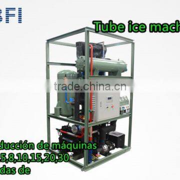 2000kg tube ice maker plant for edible drinks and wines