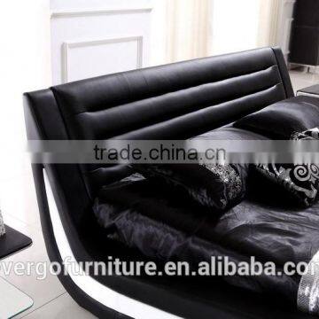 Hot Seller Modern Leather Bed Set photo-3