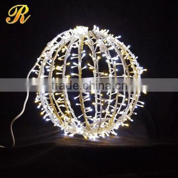 Waterproof led light ball outdoor