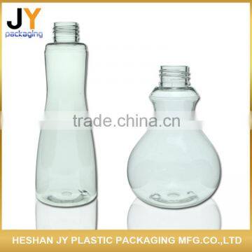 Hot products special design oval shape bottle shampoo PET bottle body lotion cream bottle