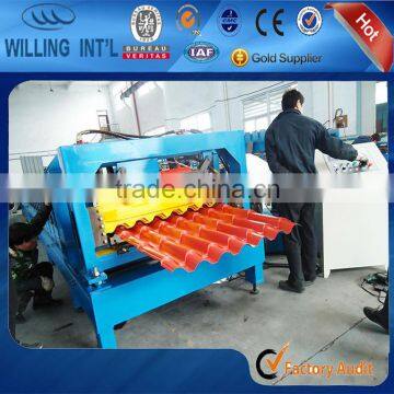 GI Step Tile Roofing Roll Forming Machine