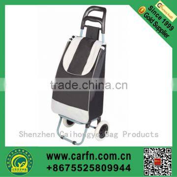 Hot sale school trolley bag with pouch,fashion school trolley bag