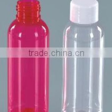 80ml PET plastic boston bottle for lotion