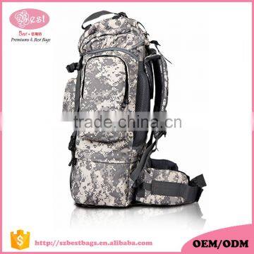 Customized waterproof military Camouflage outdoor Backpack