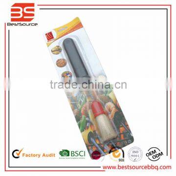 Stainless steel telescopic bbq cleaning brush new style bbq tool