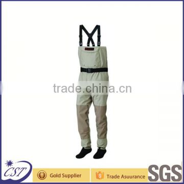 Breathable men fly fishing wader