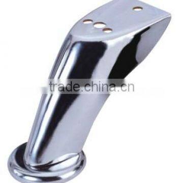 chrome iron metal furniture leg