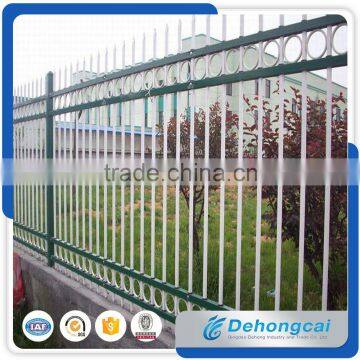 Durable Decorative Residential Wholesale Security Wrought Iron Fence