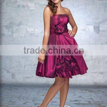 New Arrived Gorgeous Cheaper Stomacher Neck Cocktail Dress DEP-025