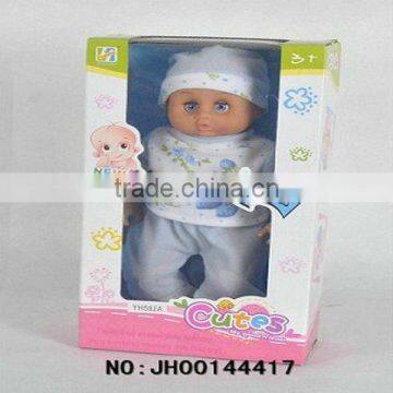 2012 newest fashion design plastic baby doll toy