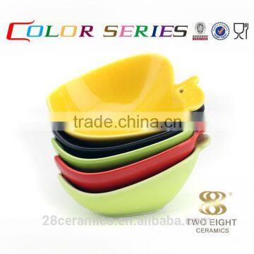 customized korean dinnerware , fine china bone ceramic fruit bowl