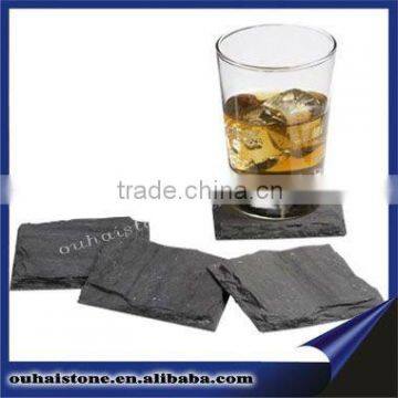 Natural slate serving square coaster beer coaster