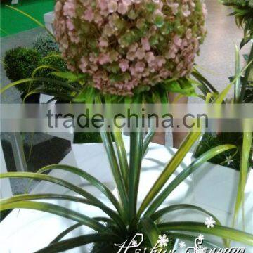 home decoration hot sell artificial hydrangea lifelike flower bonsai for table centerpieces