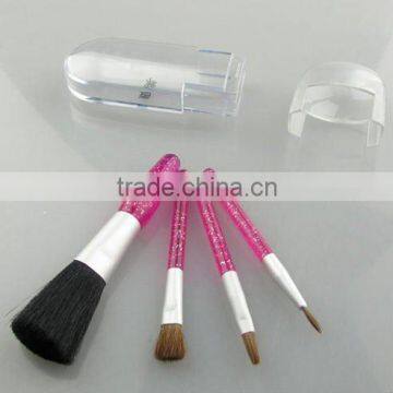 top quality cosmetic brush kits with PU bag