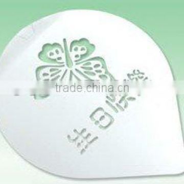 Cake decoration plastic cake stencil