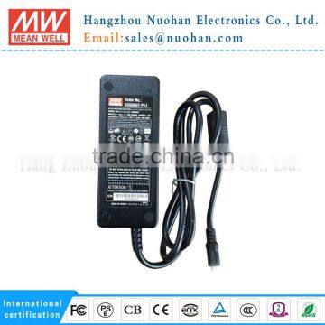 Meanwell 60W AC-DC Single Output Desktop power supplies/ 60w ac adaptor