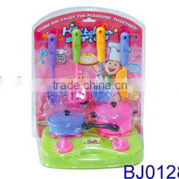 Happy new baby toy high quality safe plastic kitchen set toy