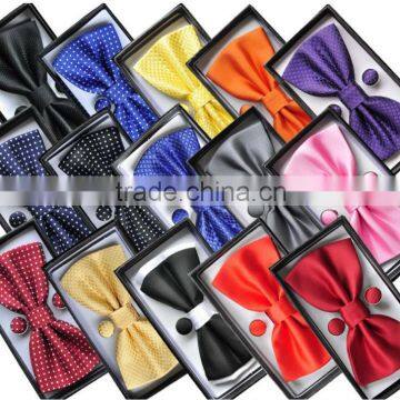 Wedding Tie,Silk tie and bow tie set,Pure silk tie set                        
                                                Quality Choice