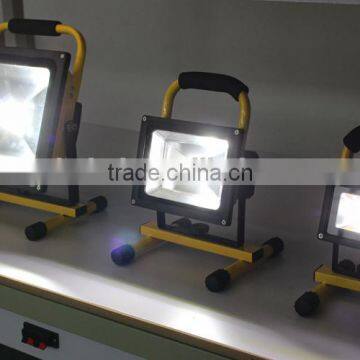 Aluminum Portable Outdoor 10w 20w 30w 50w Rechargeable Led Flood Light Emergency Led Work Lamp photo-6