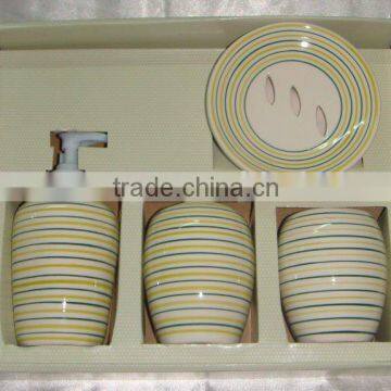 Ceramic bathroom set 4