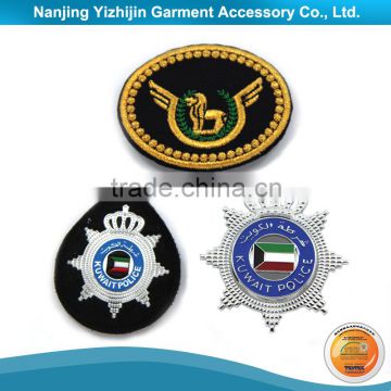 Machine made high quality air force embroidered badge