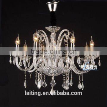 Antique Crystal Candle Chandelier for Church