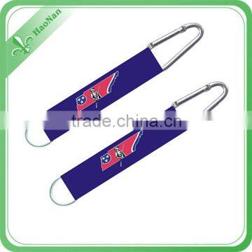 Custom carabiner climbing keychain strap