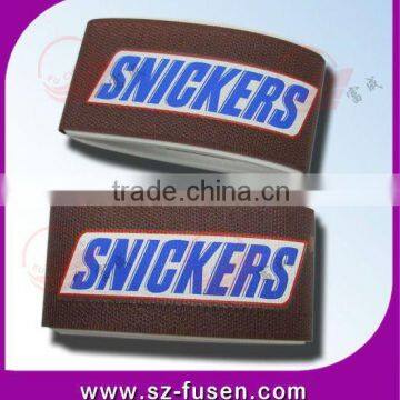 magic tape ski strap with logo