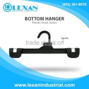 1004 - 8" Plastic Grip On Hanger with Plastic Hook for Bottoms, Pants, Skirts, Shorts (Philippines)