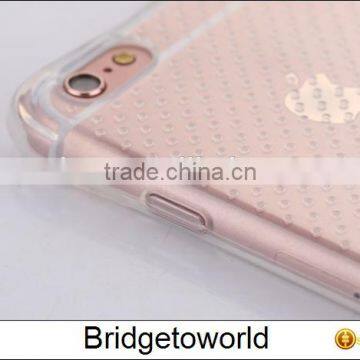 New Arrival Clear Transparent Shockproof TPU Case for iPhone 6 Soft TPU back cover for iPhone 6Plus