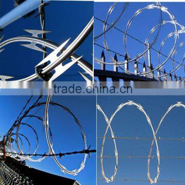 China wholesale galvanized concertina razor barbed wire