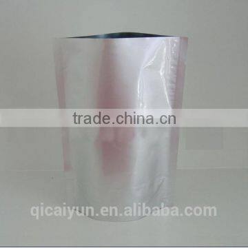 Heat sealed silver plastic foil bags wholesale