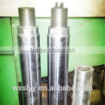 hard polished hydraulic piston rod with chrome and nickle plated