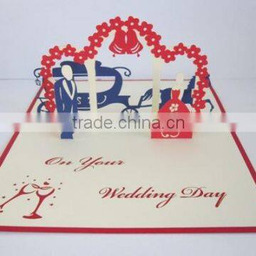Wedding Day Pop up Card photo-2