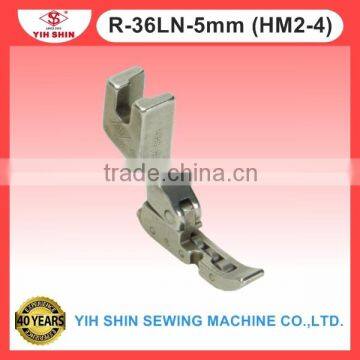 Industrial Sewing Machine Parts Sewing Accessories Roller Feet Foot Single Needle R-36LN-5mm (HM2-4) Presser Feet