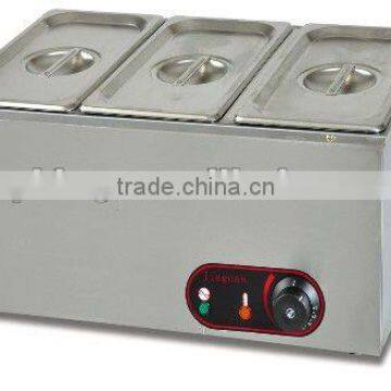 Electric 3-tank bain marie(stainless steel)