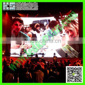 arc led screen P4 SMD full color high definition