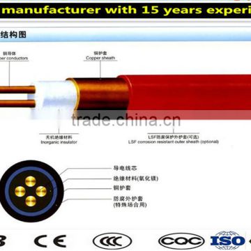 Three-phase Parallel Heat Tracing wire Constant Wattage Heating Cable with low price