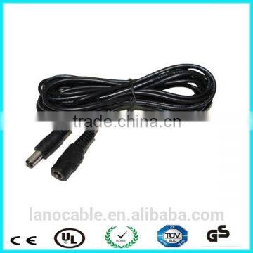 Custom 2.1mm male to female dc charger cable