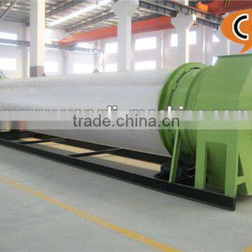 High capacity biomass drum dryer