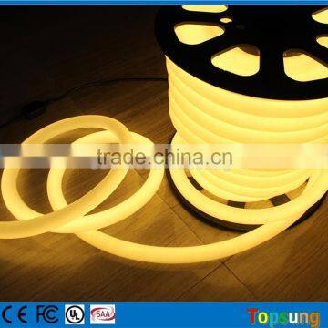 82' spool Low voltage 360 degree round warm white led neon for pool