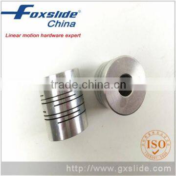 Motor Shaft 5mm to 5mm Aluminum Alloy Helical Beam Coupling 20x25mm