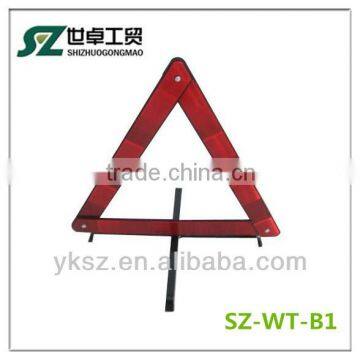 warning triangle safety road hazard reflector