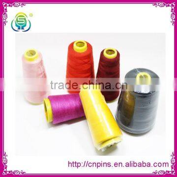 Top quality 100% spun polyester sewing thread manufacturer in china