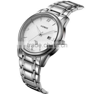 China WEIDE Brand High-end Full Steel Military Fashion Sports Quartz Men Watch 93011G photo-4