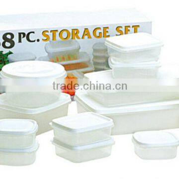 38pcs hot selling promotional food storage container set GL5038A