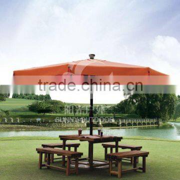 outdoor solar energy automatic umbrellar hot supply outdoor parasol